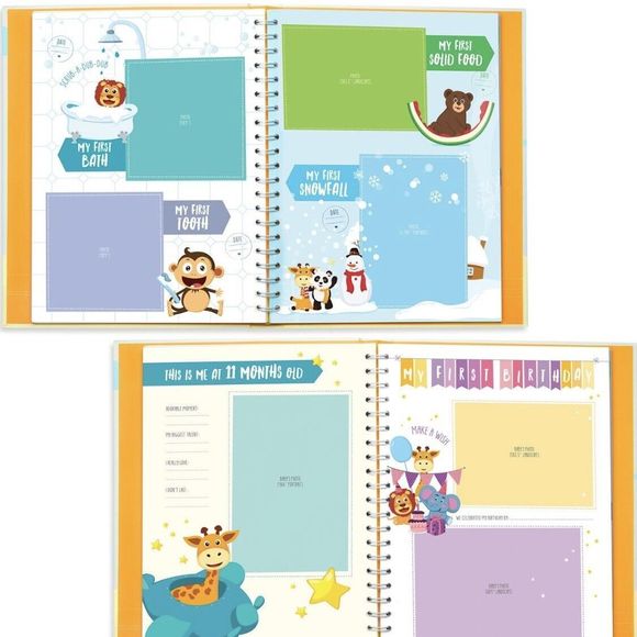 Amazing Story Of Me Baby Memory Book. Keepsake Journal Scrapbook Photo Album New - Picture 8 of 9